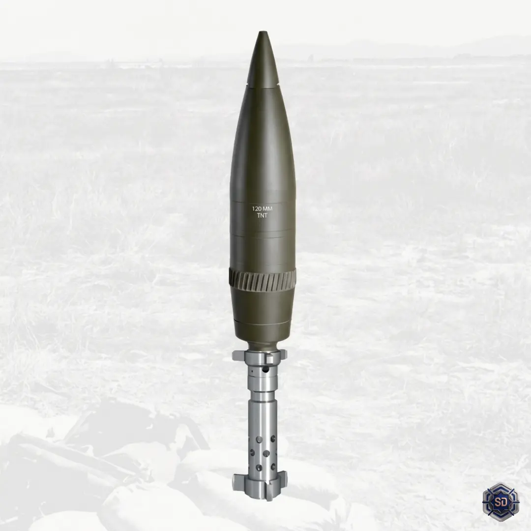 120mm Rifled High Fragmentation Mortar Ammunition
